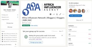 africa influencers group